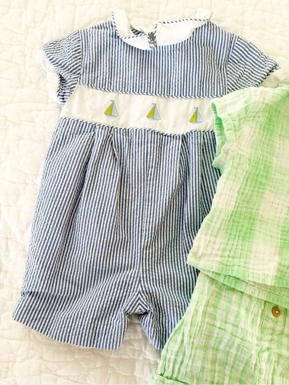 6-9m • baby boys spring summer outfit bundle